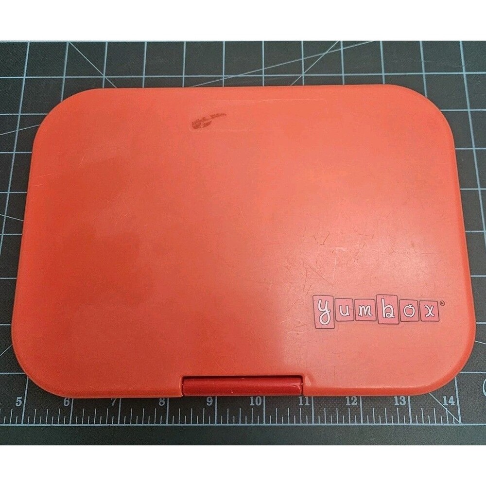 Yumbox Panino Leakproof Bento Lunch Box Orange Nautical Theme